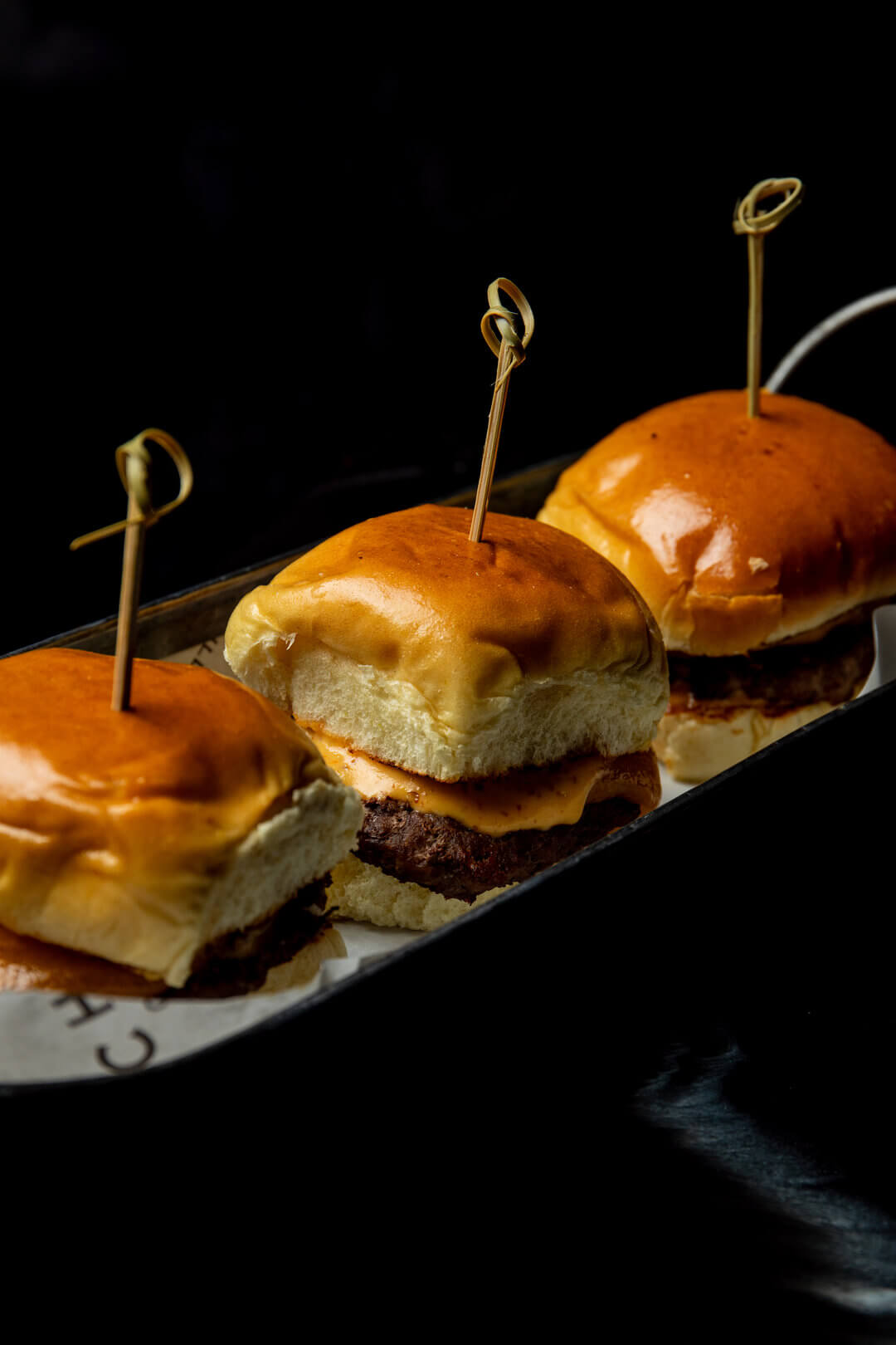Signature burgers at Chill Astoria sports bar Astoria
